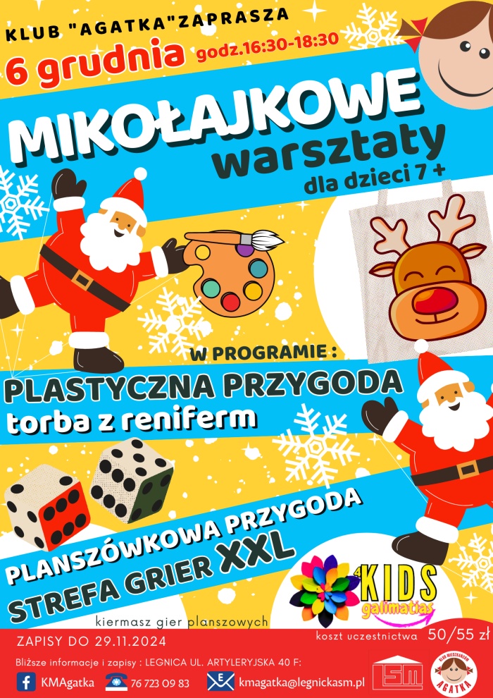 Mikołajkowe warsztaty.