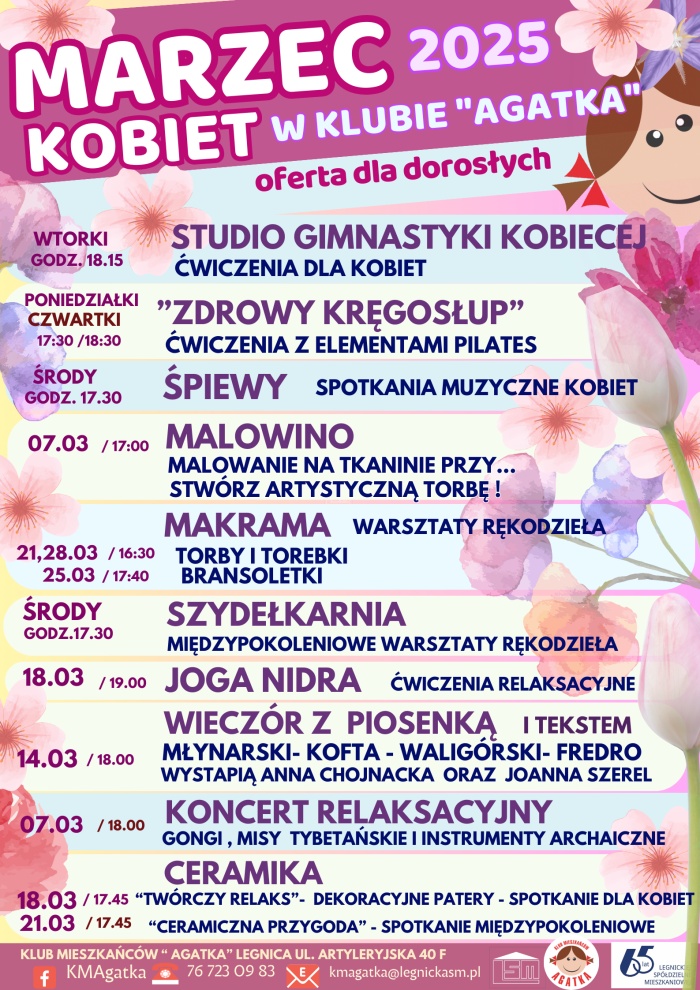 Marzec kobiet w KM Agatka