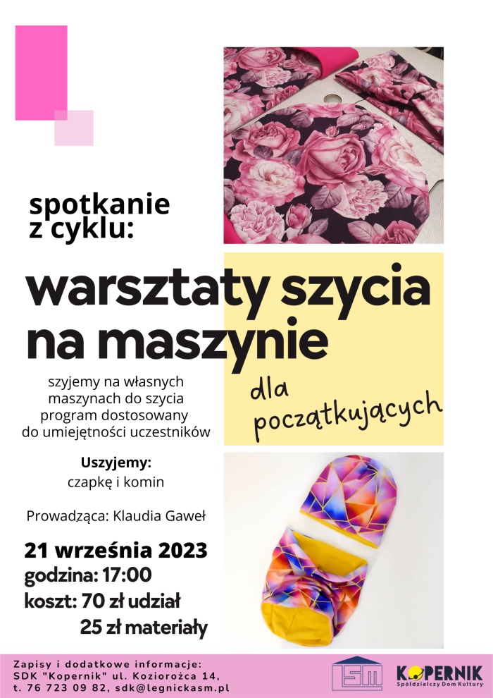 Warsztaty szycia