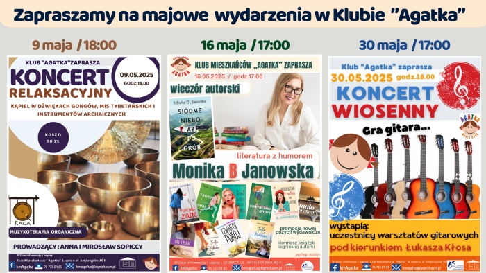 Majowe wydarzenia w KM Agatka