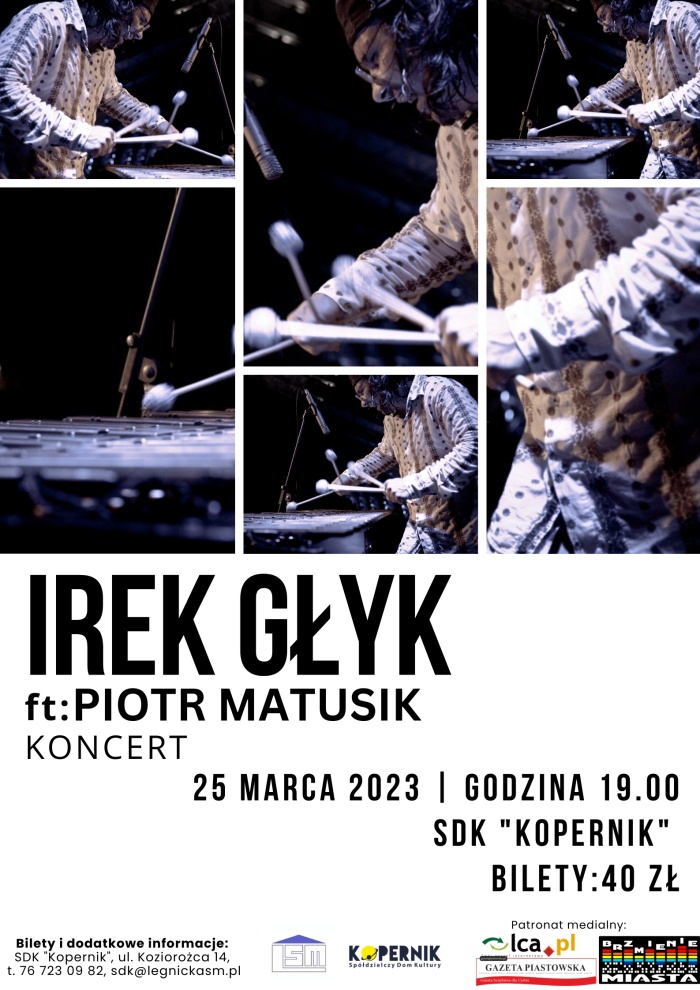 IREK GŁYK - ceniony wibrafonista i perkusista, kompozytor, aranżer.
