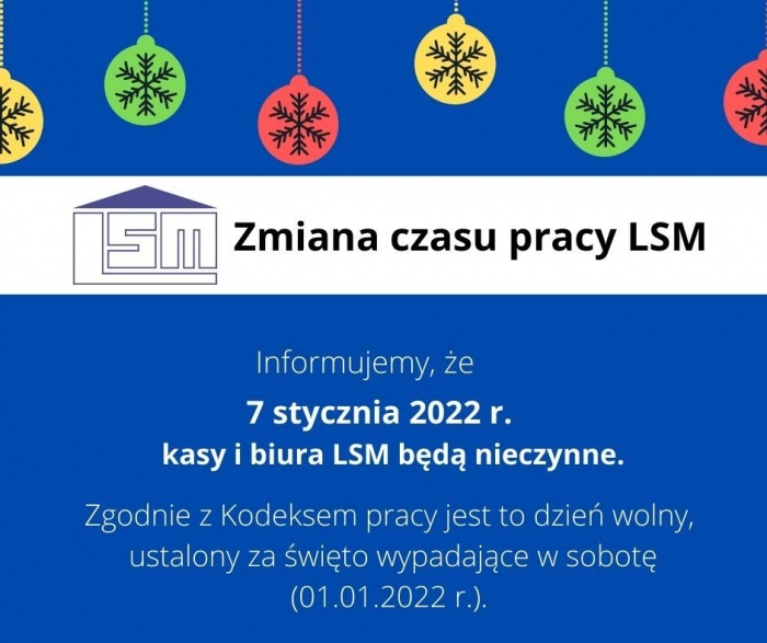 Zmiana czasu pracy