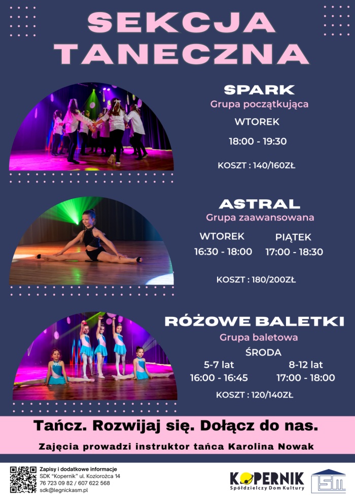 Sekcja taneczna