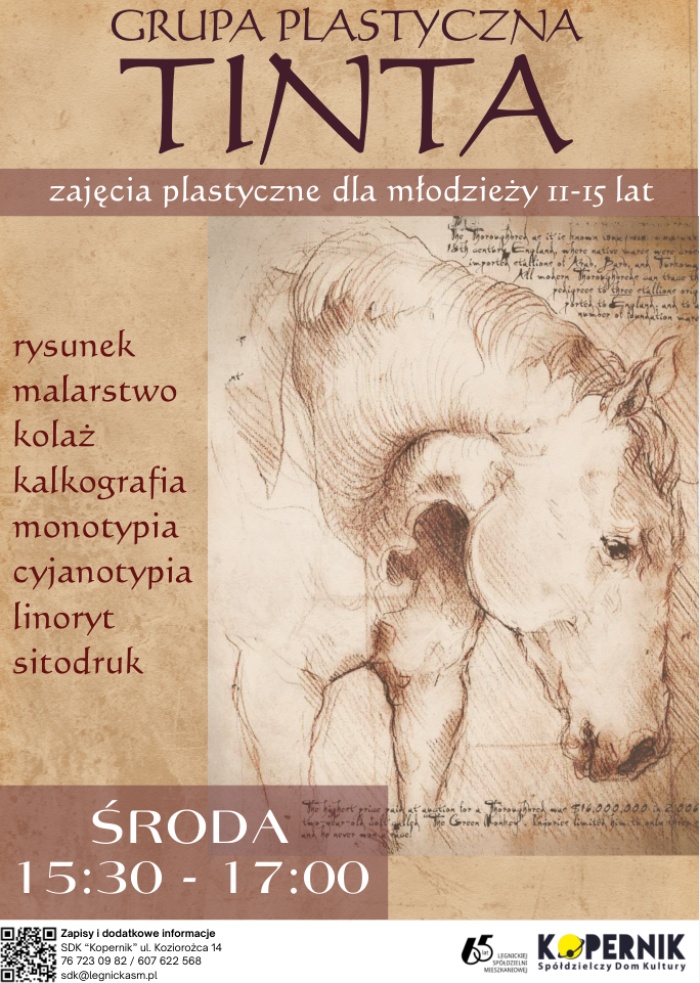 Studium malarstwa i grafiki dla młodzieży