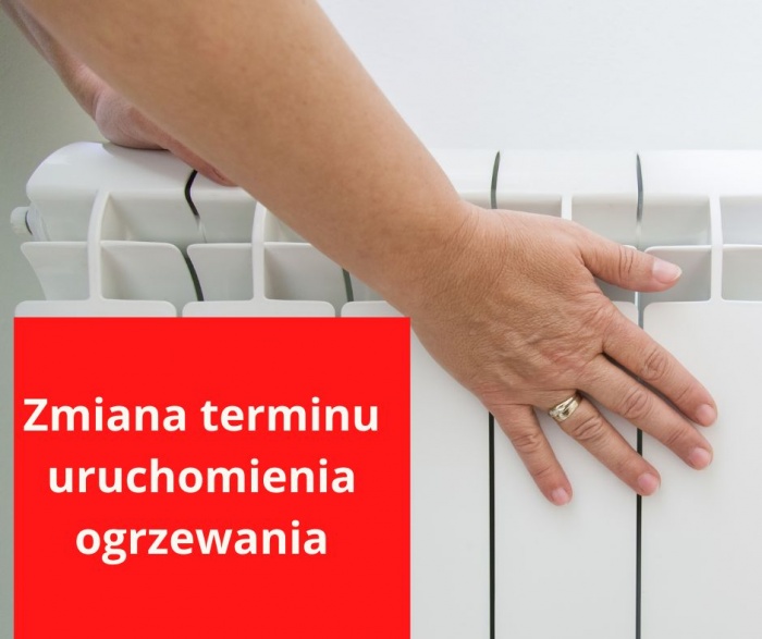 Zmiana terminu uruchomienia ogrzewania