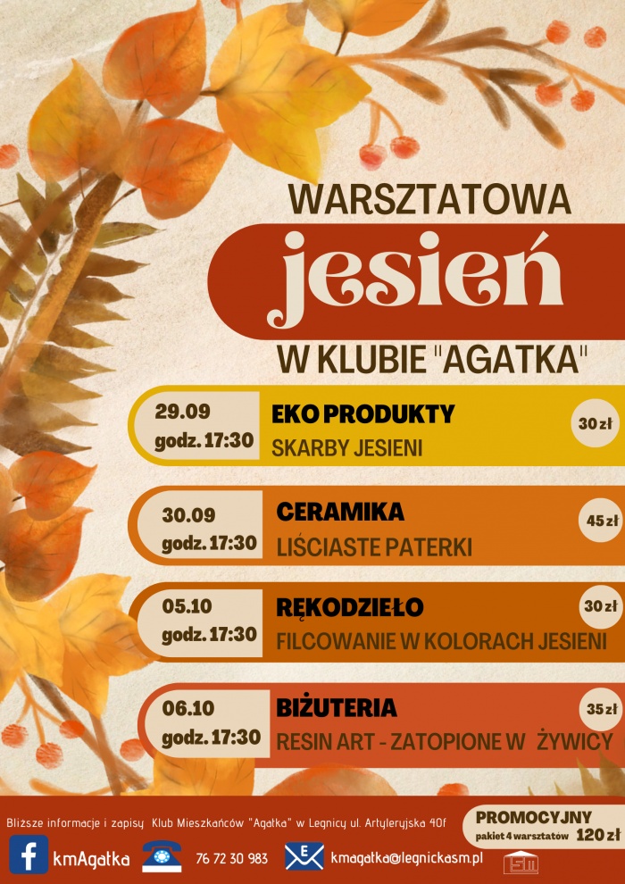 Jesień w klubie Agatka