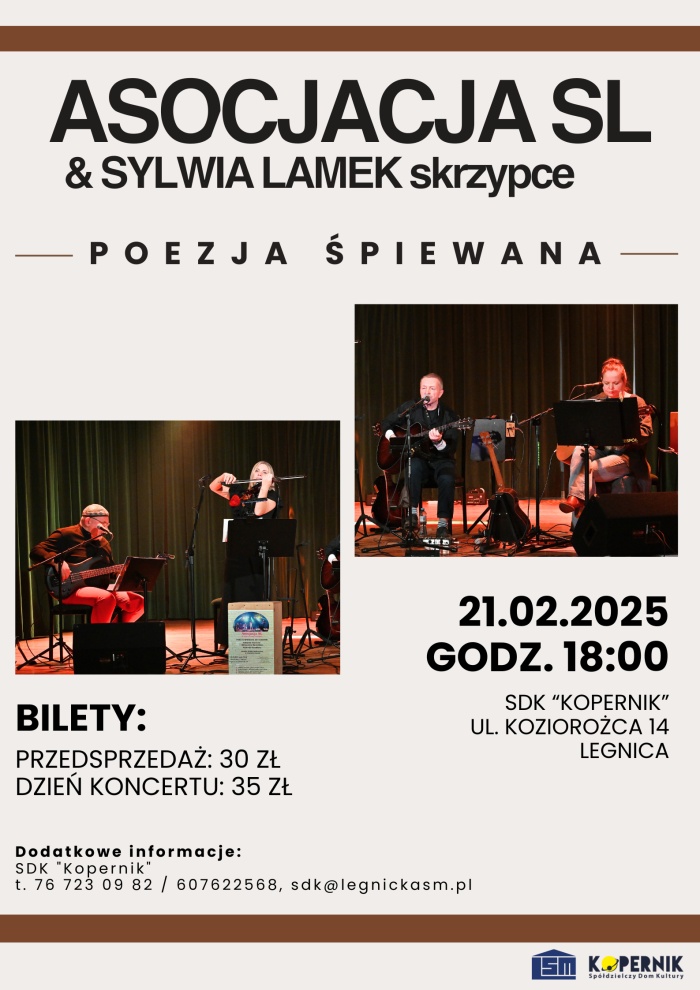 Poezja śpiewana w SDK Kopernik