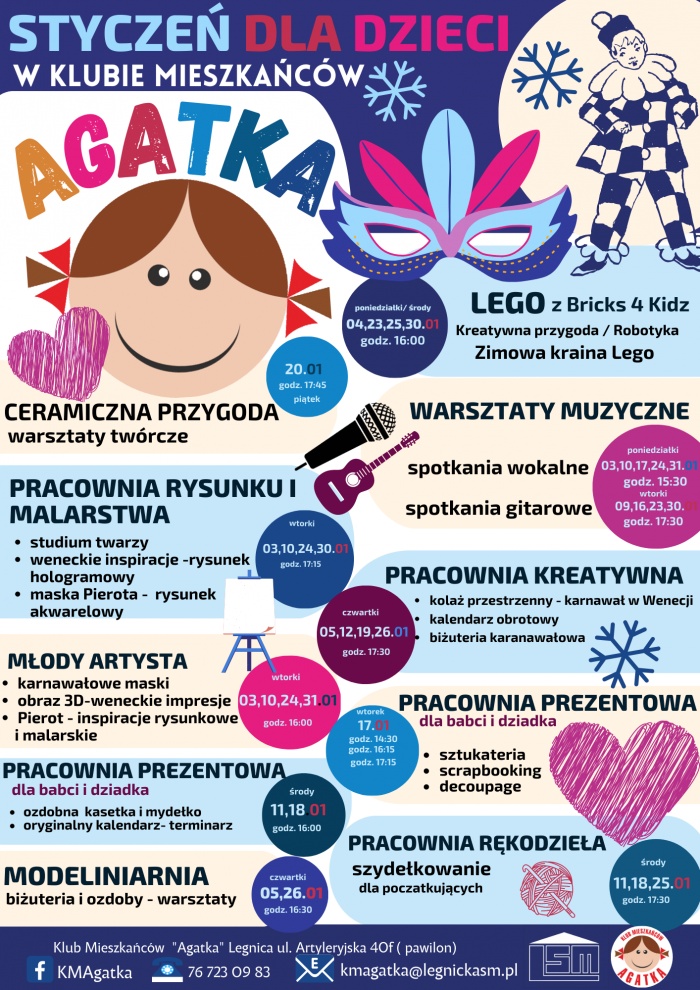Styczeń dla dzieci w klubie mieszkańc&oacute;w