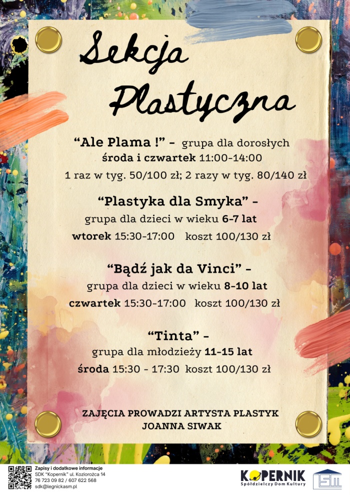 Sekcja plastyczna