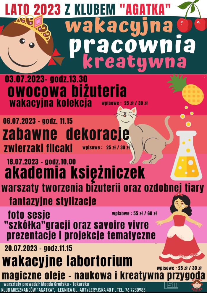 Wakacyjna pracownia kreatywna