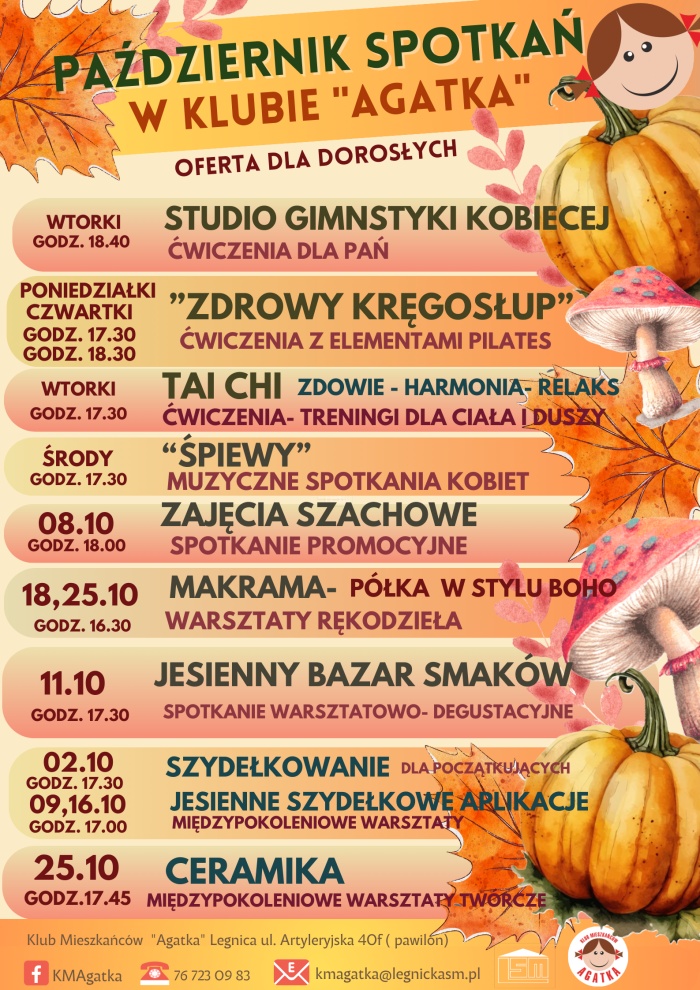 Październik spotkań w KM Agatka