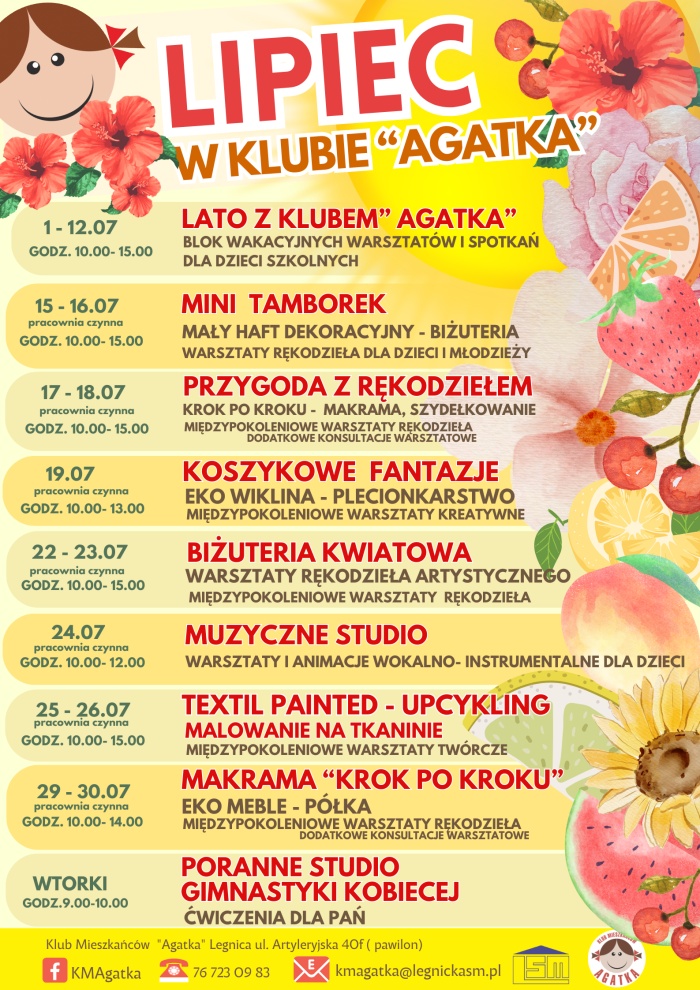 Lipiec w KM Agatka
